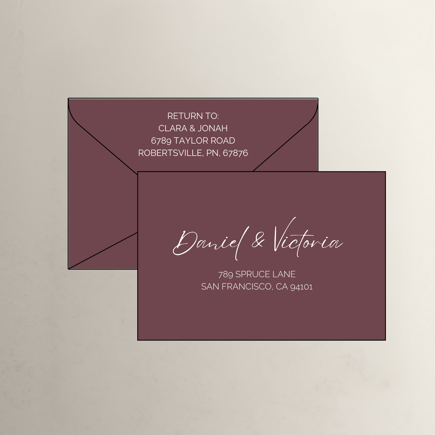 Classic Printed Envelopes