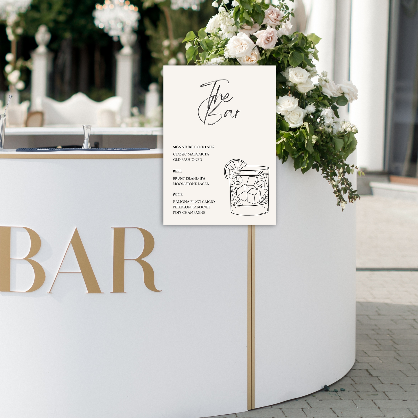Daisy Bar Sign