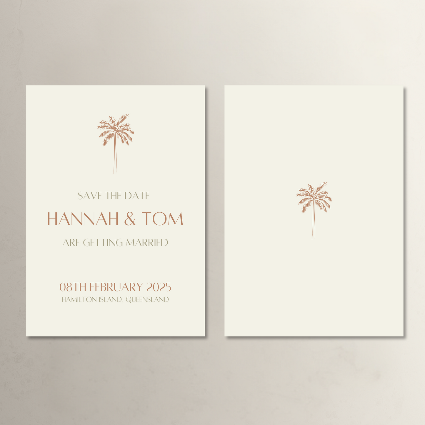 Palm Save the Date