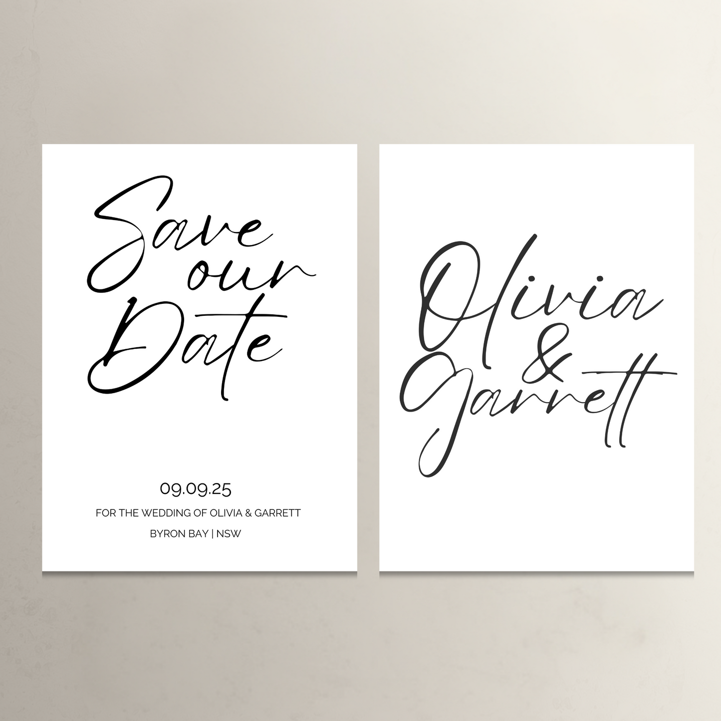 Classic Save the Date
