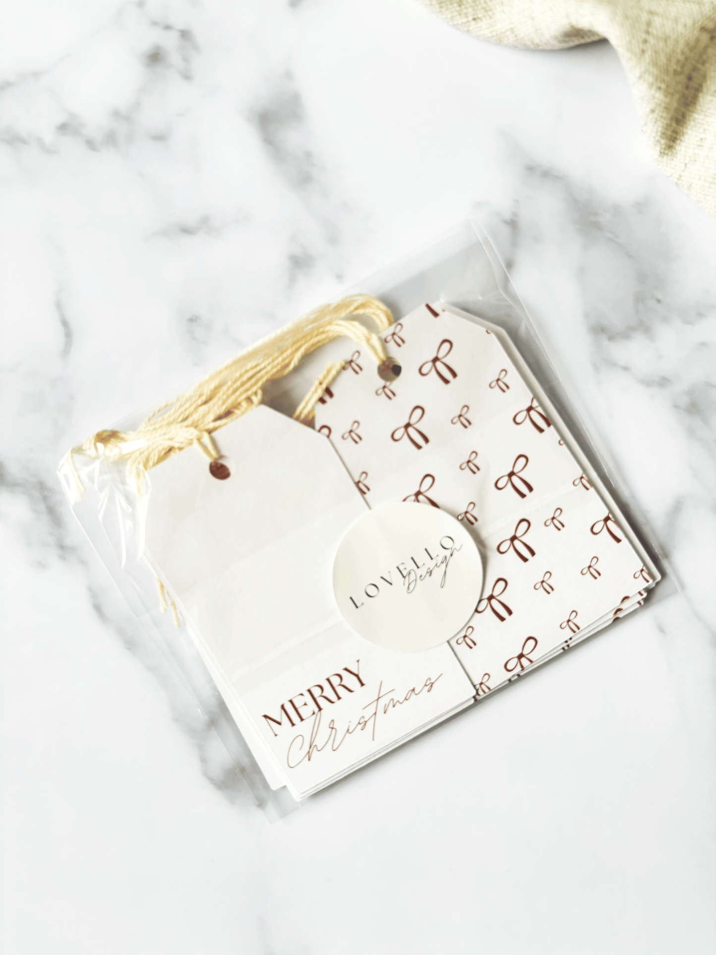 Handmade Christmas Gift Tags
