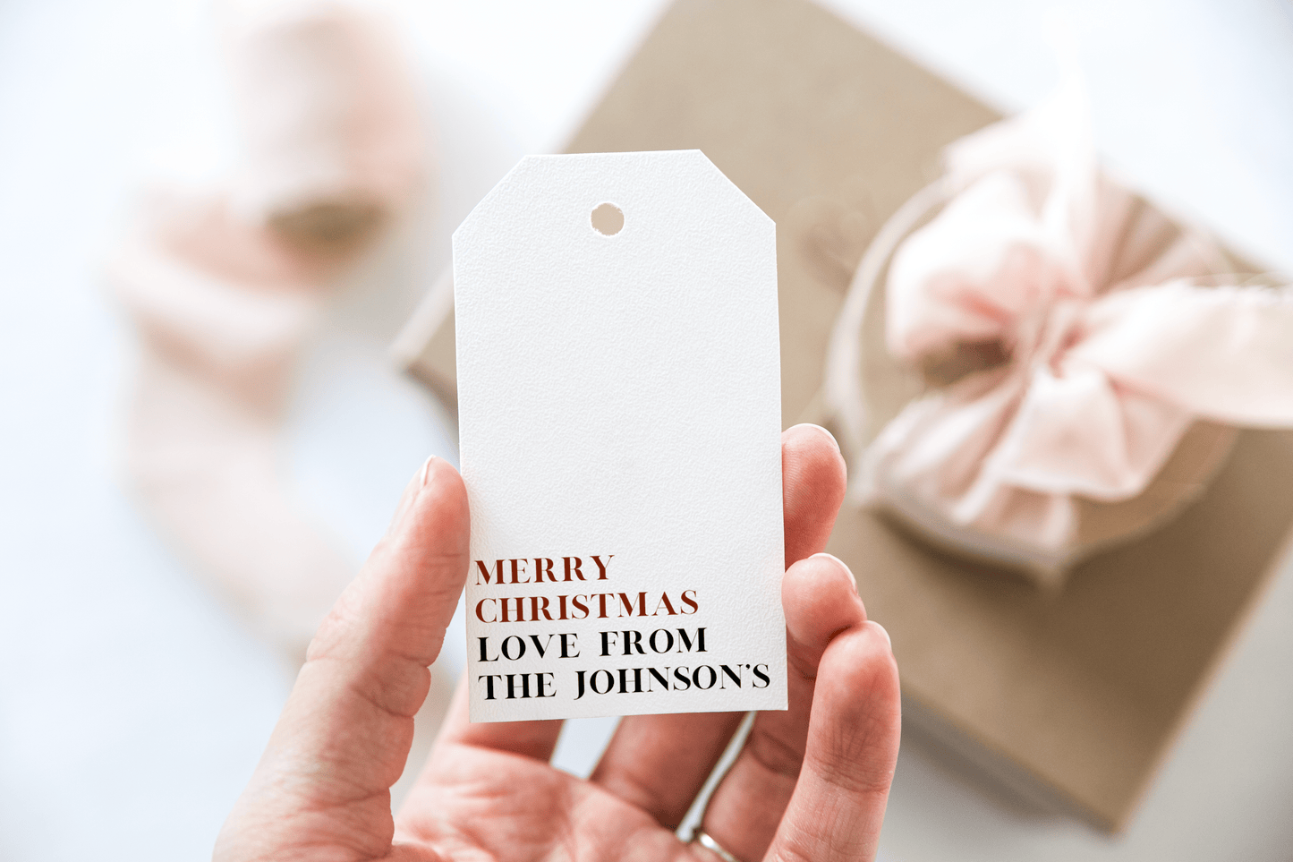 Personalised Handmade Christmas Gift Tags