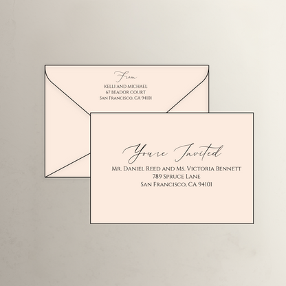 Romance Printed Envelopes