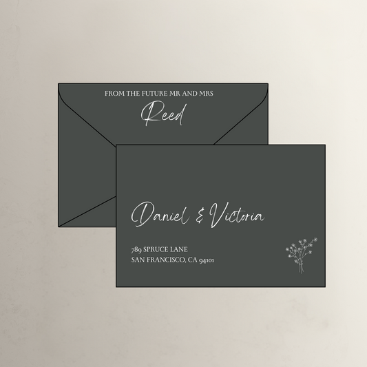 Daisy Printed Envelopes