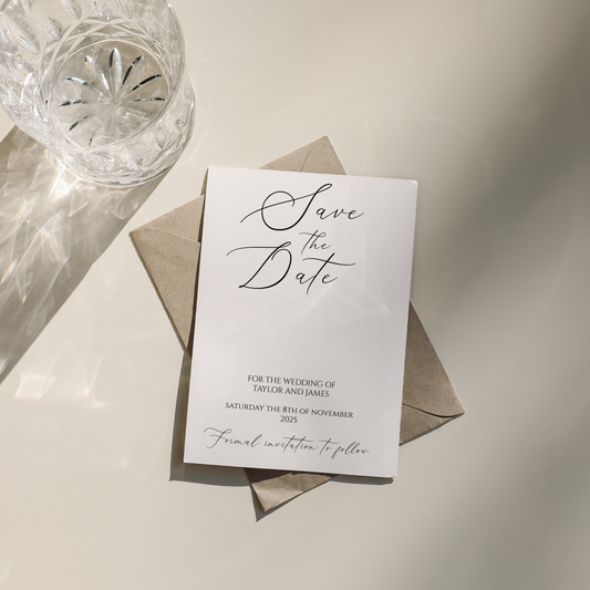 Romance Save the Date