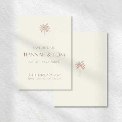Palm Save the Date