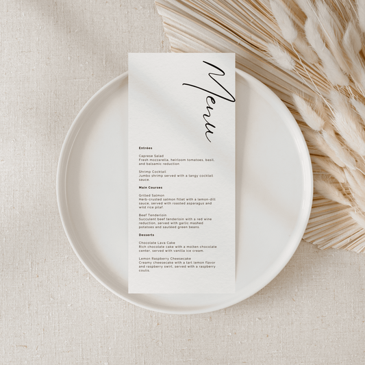 Classic Menu