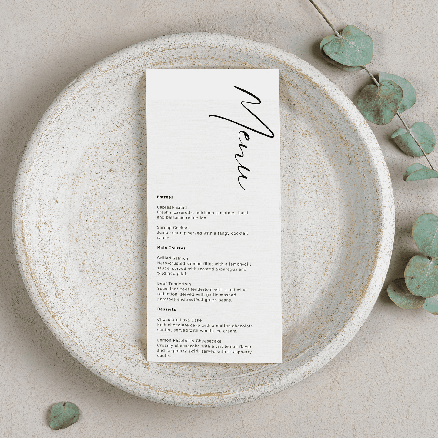 Classic Menu