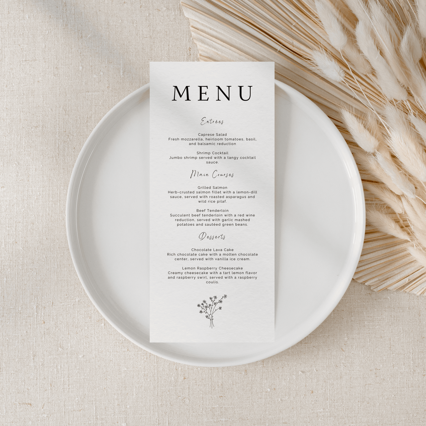 Daisy Menu