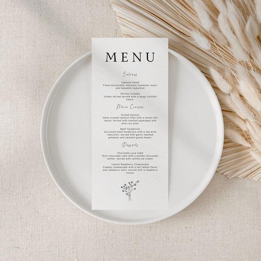 Daisy Menu