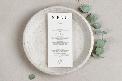 Daisy Menu