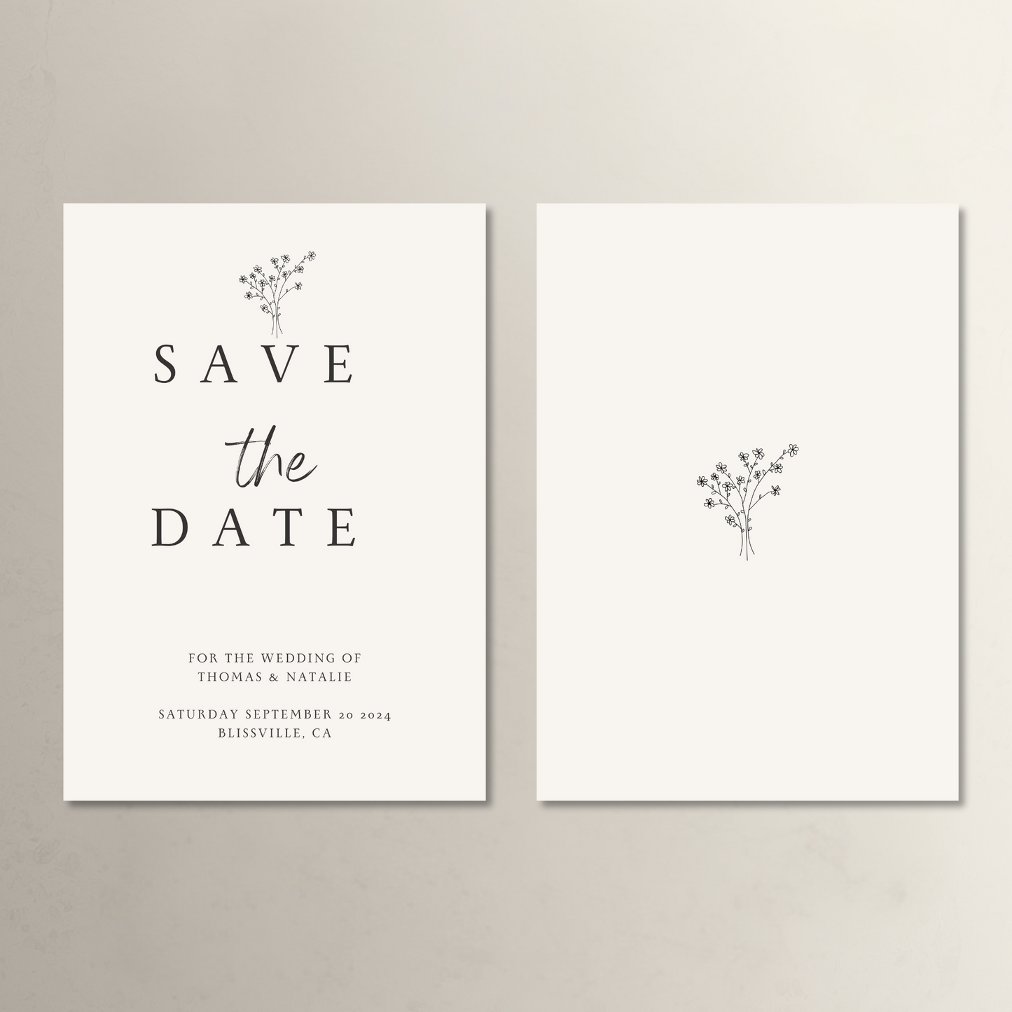 Daisy Save the Date