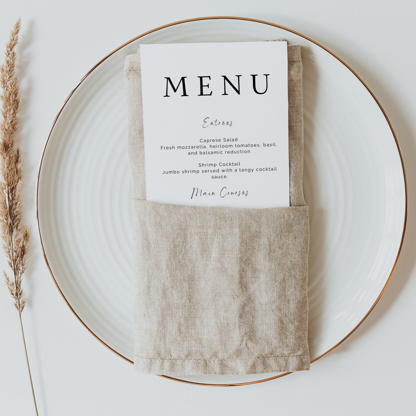 Daisy Menu