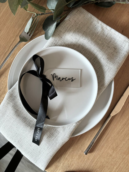 Arch Acrylic Place Settings