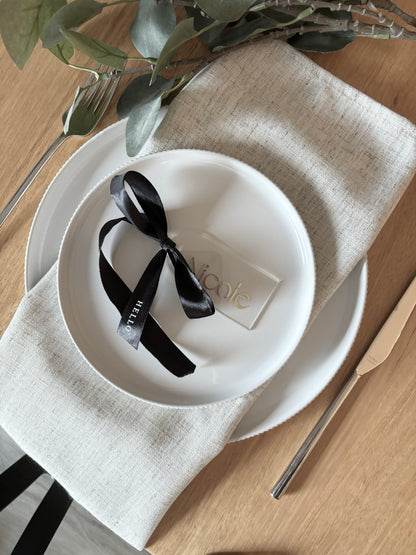 Arch Acrylic Place Settings