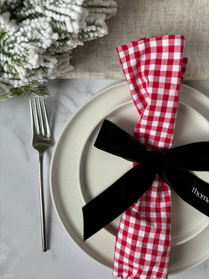 Velvet Bow Place Settings