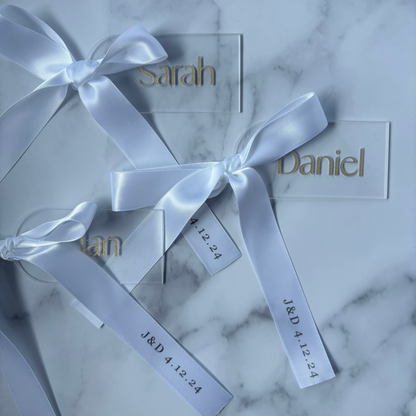 Arch Acrylic Place Settings