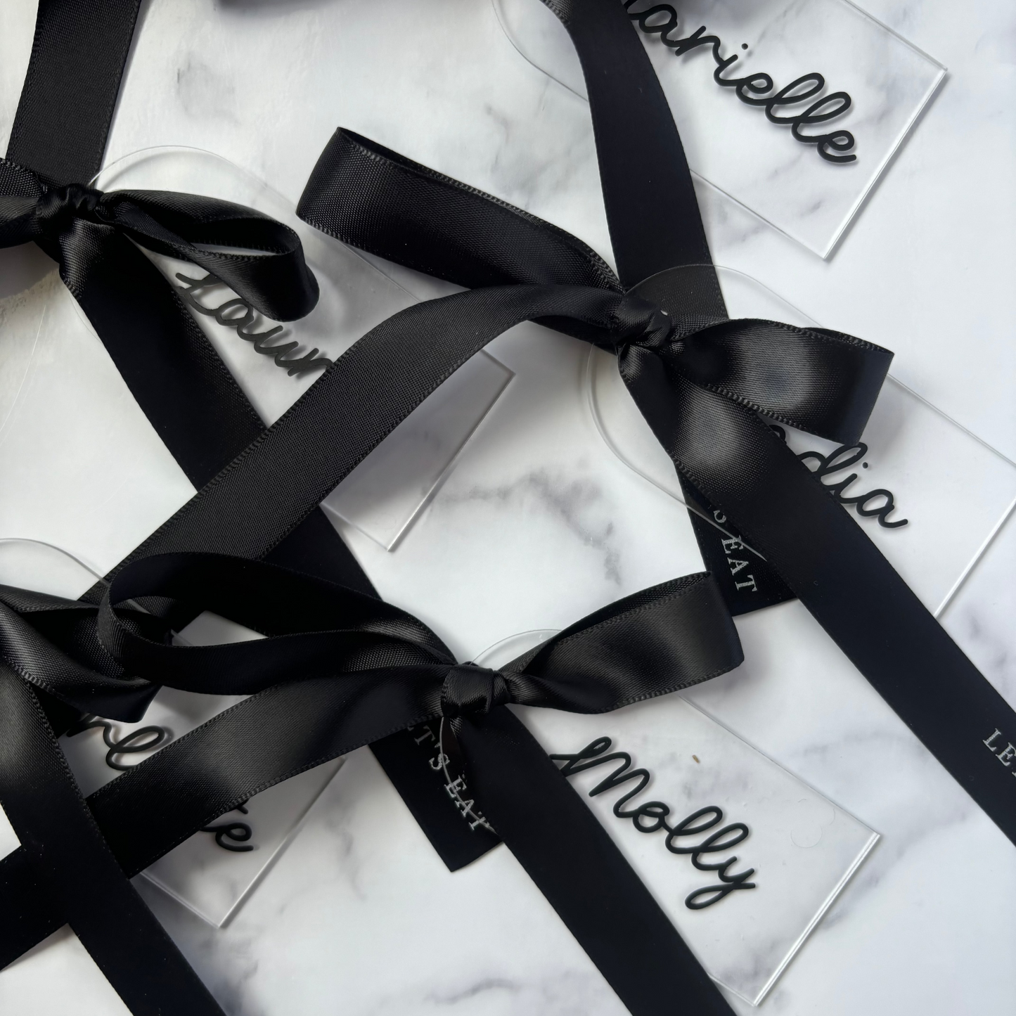 Arch Acrylic Place Settings