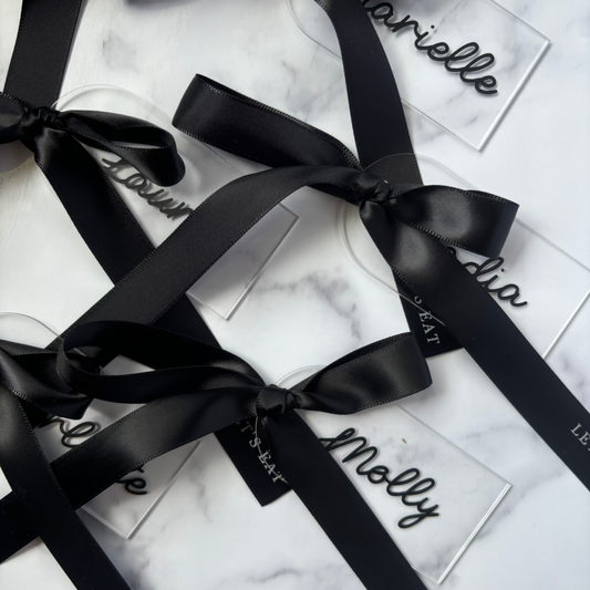 Arch Acrylic Place Settings