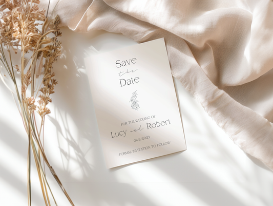 Flora Save the Date