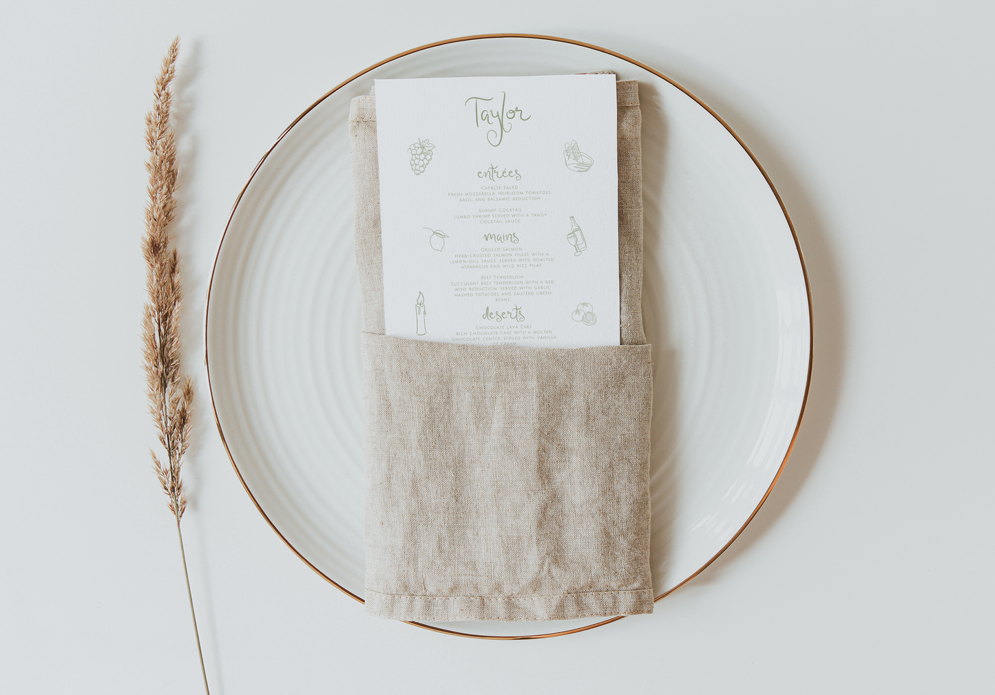 Candelabara Menu