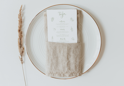 Candelabara Menu