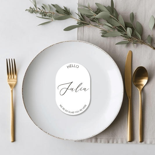 Romance Cardstock Place Settings