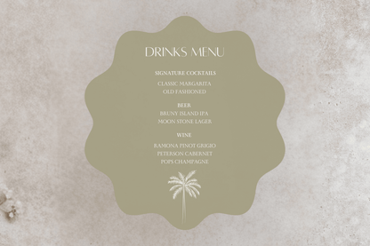Palm Bar Sign