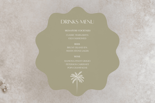Palm Bar Sign