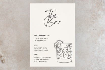 Daisy Bar Sign