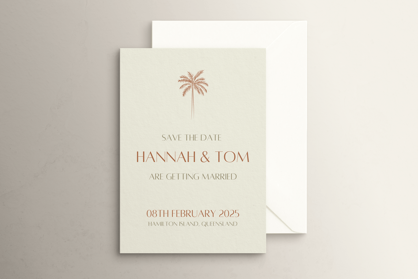 Palm Save the Date