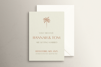 Palm Save the Date