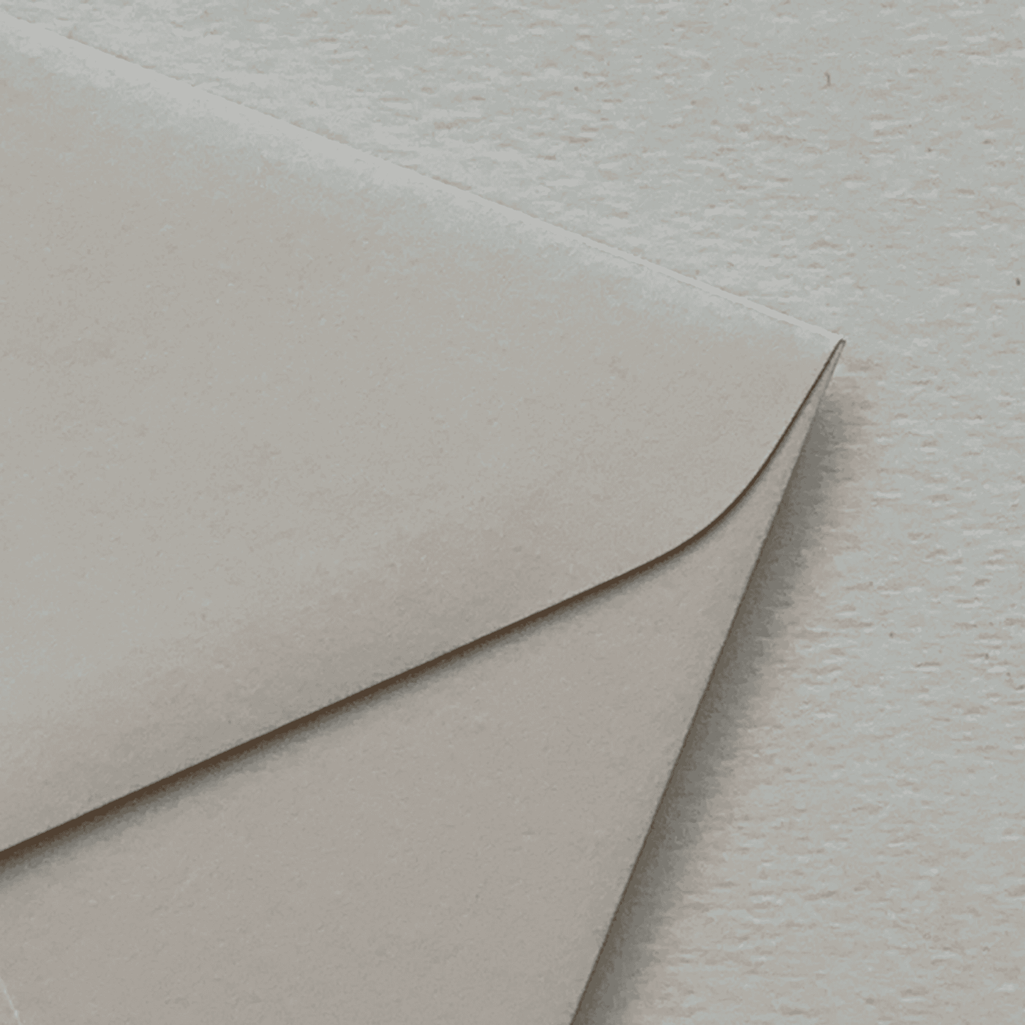 Almond wedding envelope for custom invitation suites and wedding stationery in Australia