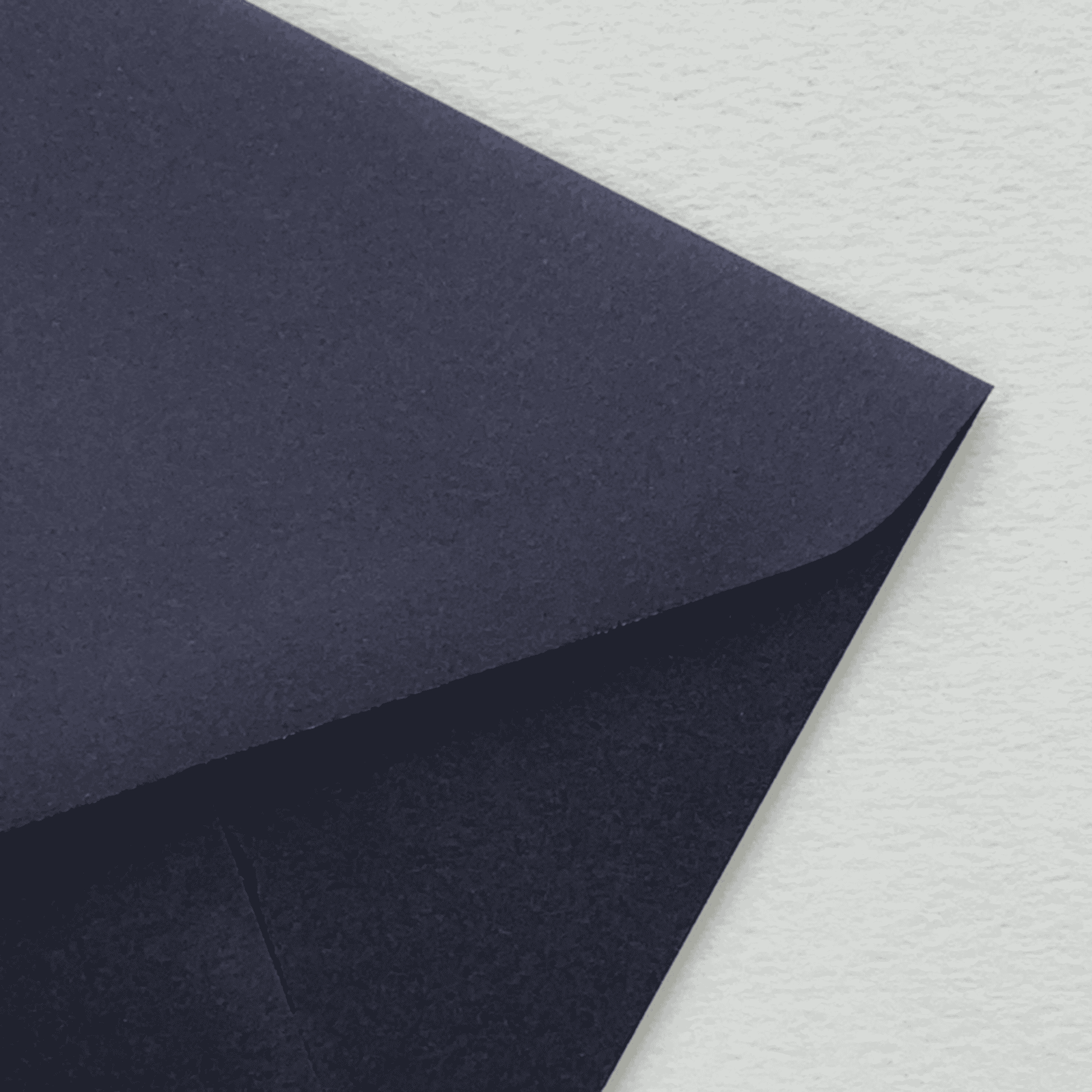 Black wedding invitation envelope for custom invitation suites and Melbourne wedding stationery