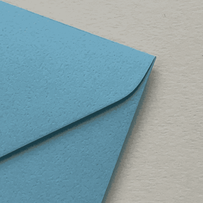 Blue jay envelope for wedding invitations and save the dates ideal for custom invitation printing