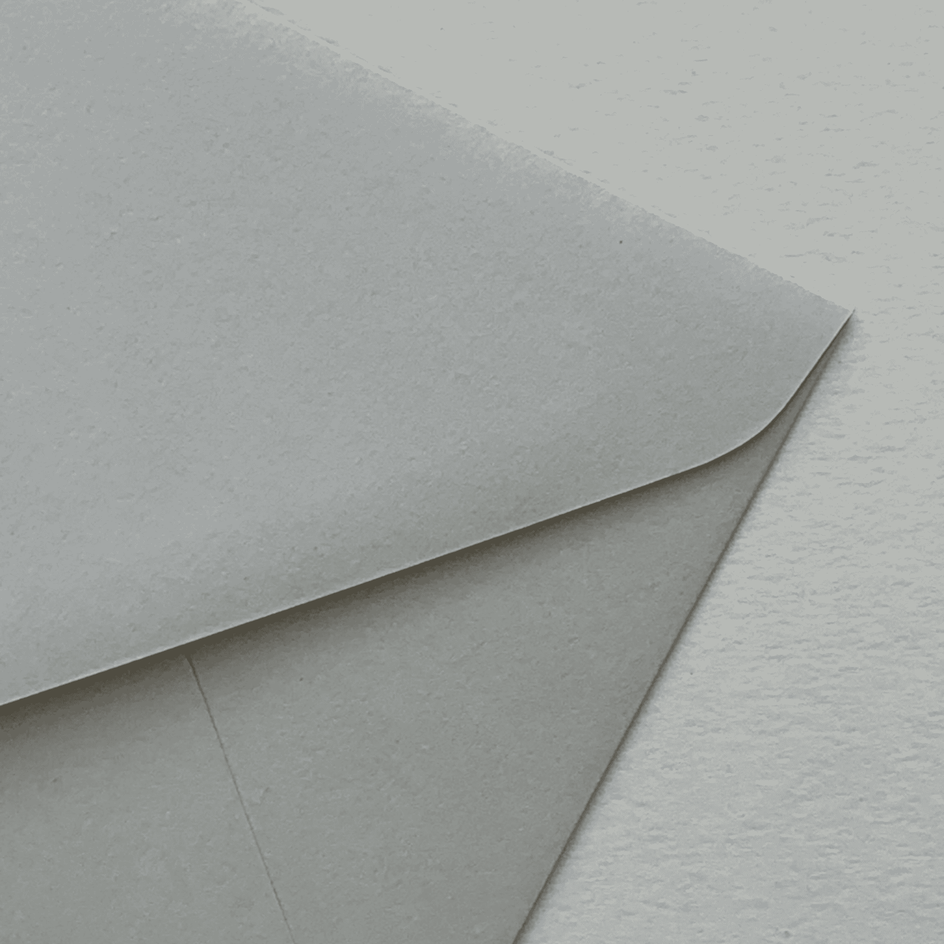 Chalk grey envelope for wedding invitations and stationery ideal for custom invitation suites