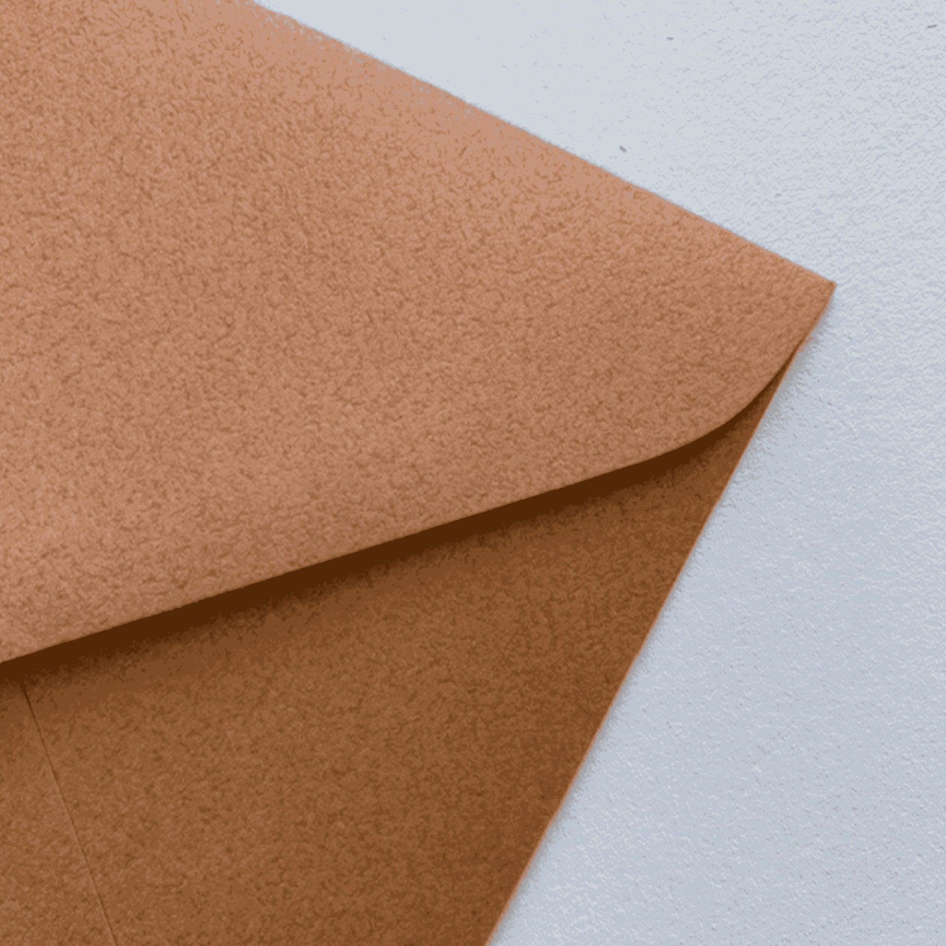 Cinnamon envelope for handmade wedding invitations and stationery perfect for invitation suites