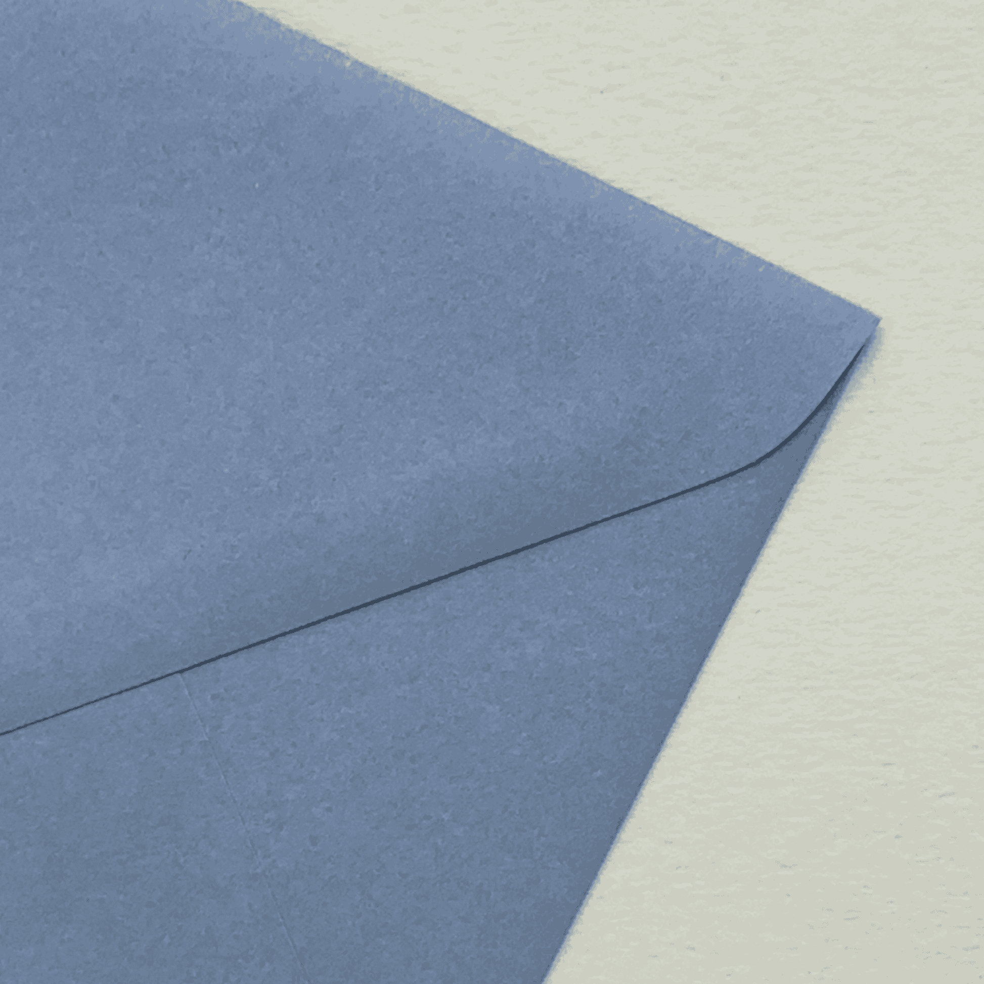 Dusk blue envelope for wedding invitation suites printed invitations and Melbourne wedding stationery