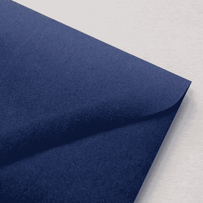 Midnight blue envelope for wedding invitation suites printed invitations and Melbourne wedding stationery