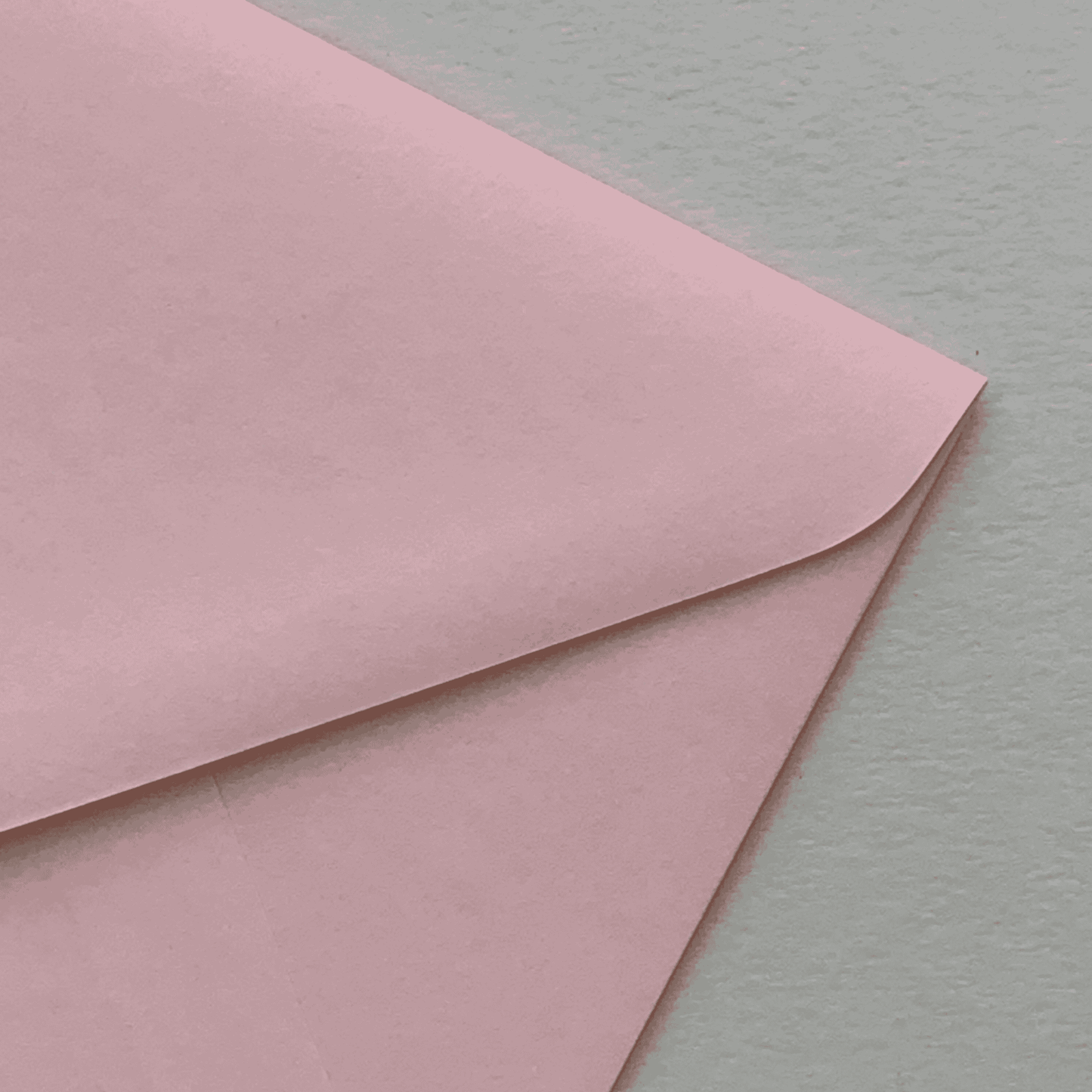 Rosa pink envelope for custom wedding invitations handmade save the dates and printed stationery