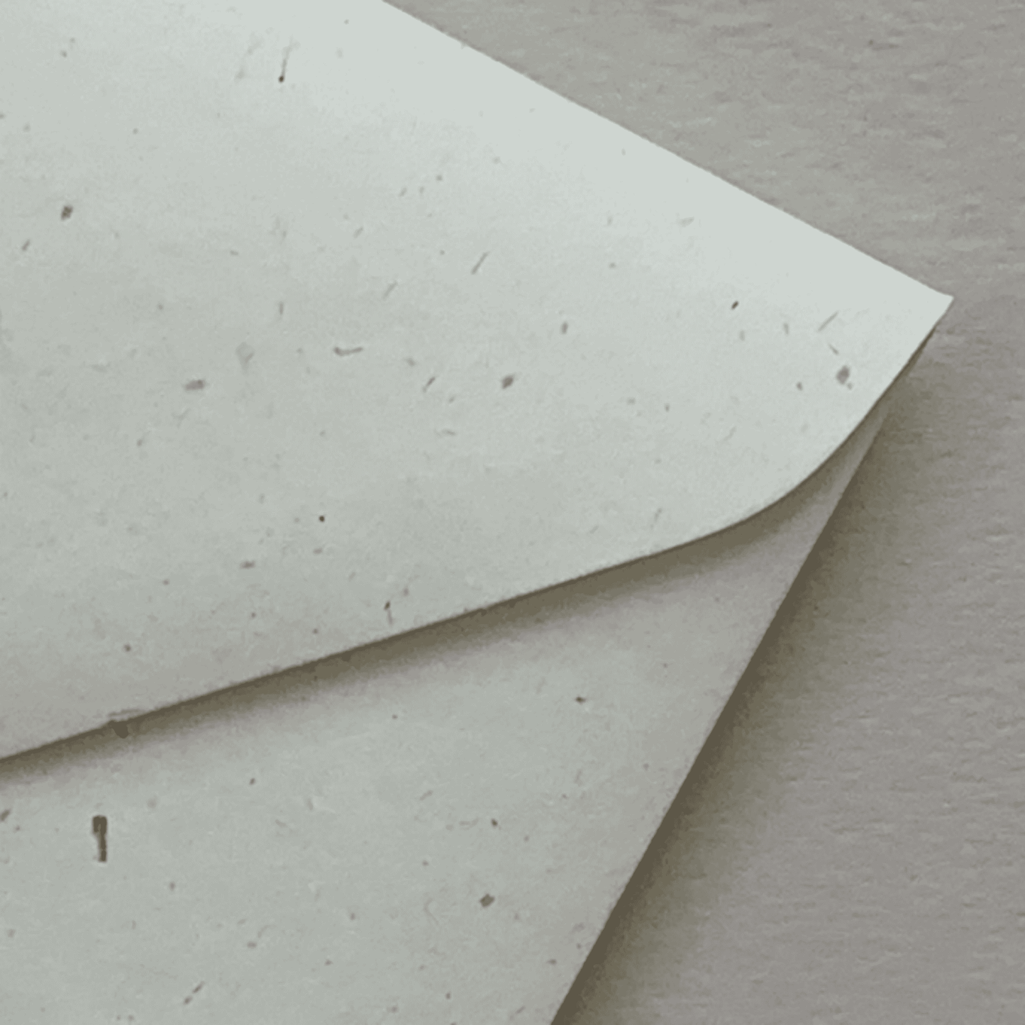 Wheat speckled envelope for handmade wedding invitations rustic save the dates and printed stationery