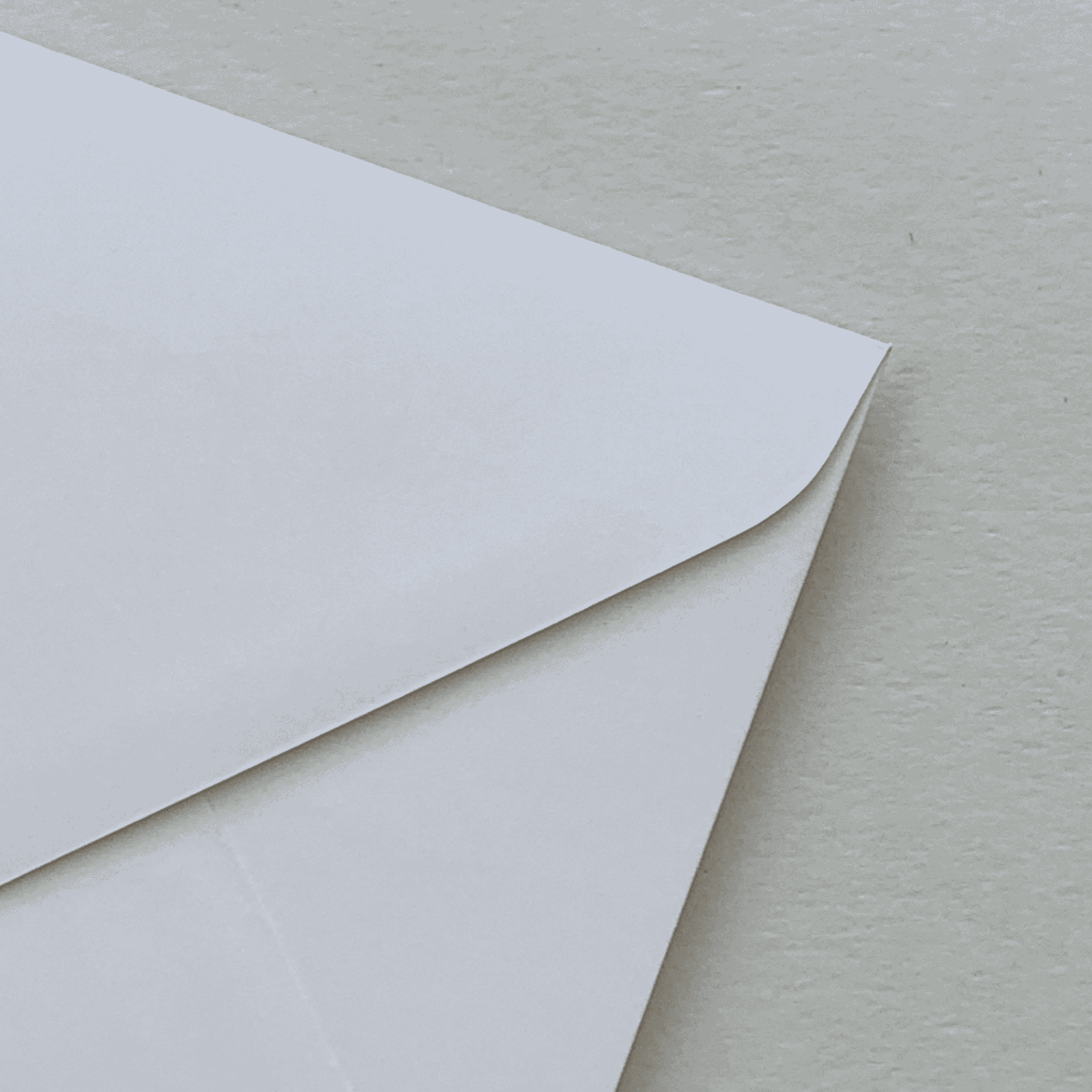 White envelope for wedding invitations save the dates and stationery ideal for custom invitation printing