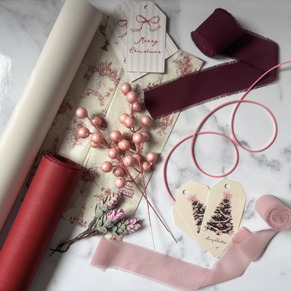 Gift Wrapping Pack - Bordeaux
