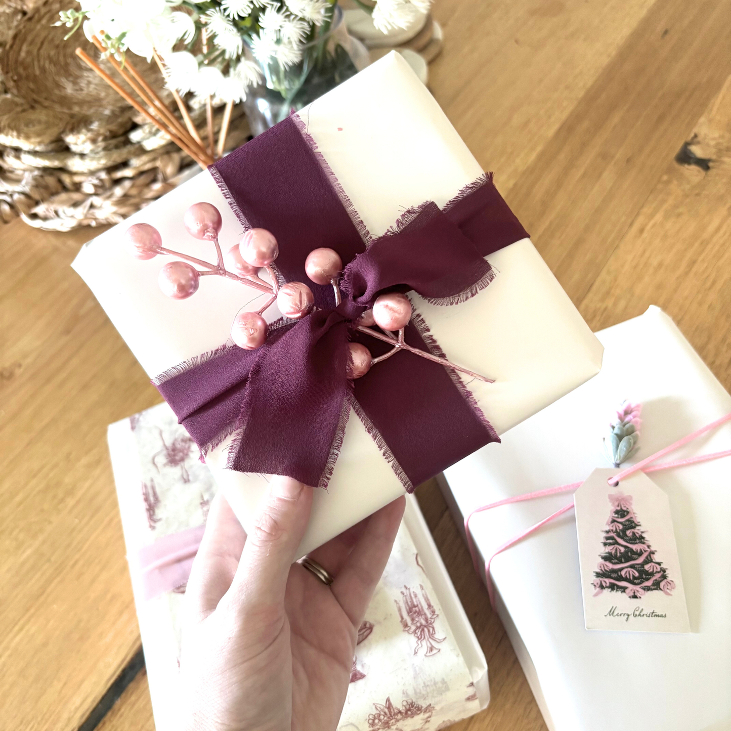 Gift Wrapping Pack - Bordeaux