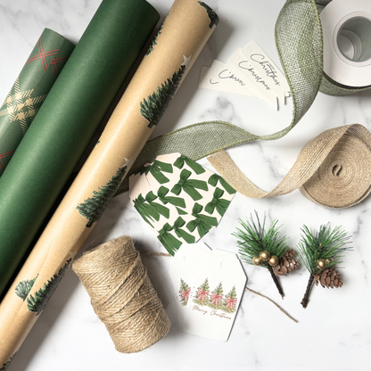 Gift Wrapping Pack - Evergreen