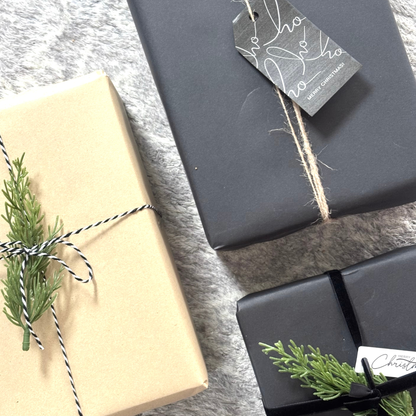 Gift Wrapping Pack - Noir