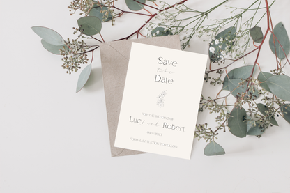 Flora Save the Date
